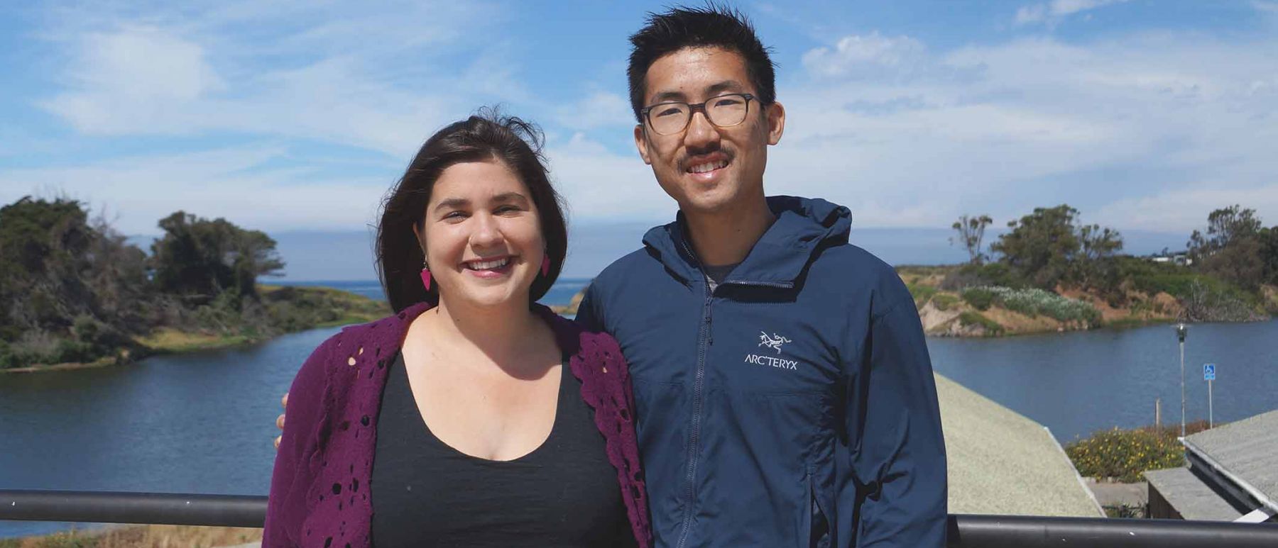 Kelsey Bisson and Nick Huynh. Credit: Sonia Fernandez