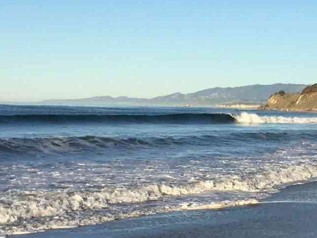 Ellwood beach. Credit: Brian Wolf