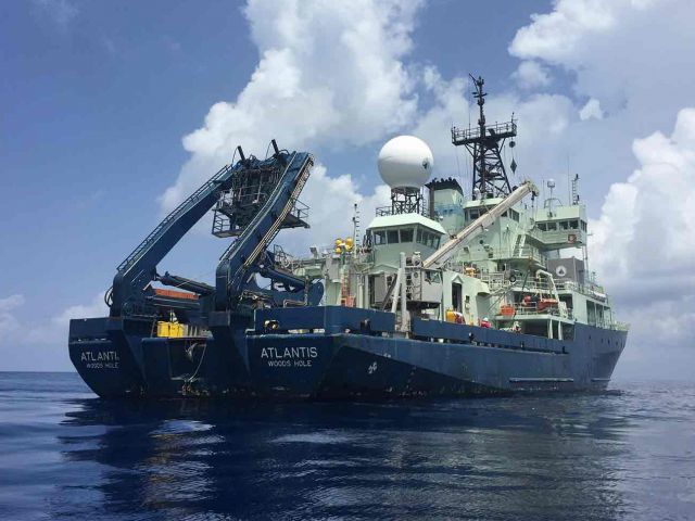 Research Vessel Atlantis. Credit: Eleanor Arrington